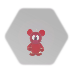 Red mouse model