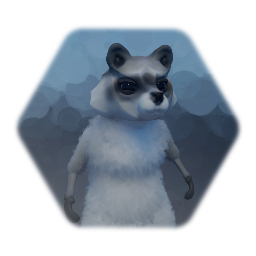 Bipedal Raccoon Puppet