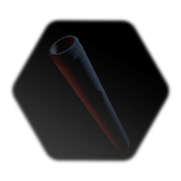 Rusty Threaded Pipe Short Hollow