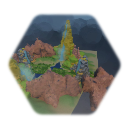 Green Hill Like Backdrop