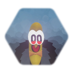 The dancing Bannana puppet