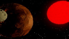 Dancing with a Red Giant!