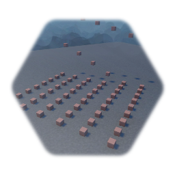 Multiple copies spawner in rows and columns