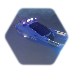 Flying Police Car