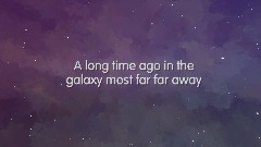 Starlight our story begins
