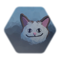 3d pop cat (beluga) head