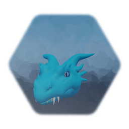 Dragon Head Template with Movable Jaw