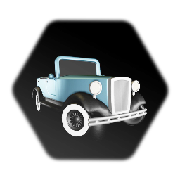 1930s drivable car C