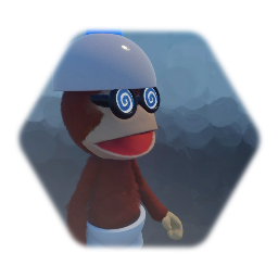 Ape Escape, white ape