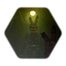 Stylized Withered Bonnie