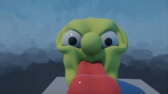 Green Monster Head