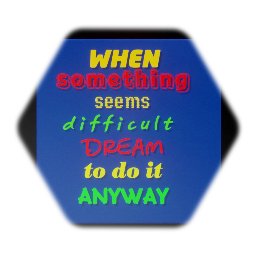 Motivational Poster for @cutaia_net's Unexciting School Jam