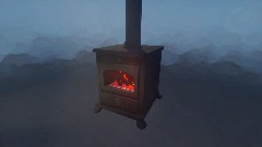 Wood burner coal fire stove