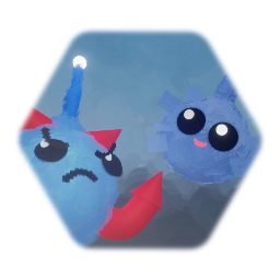 My oc Imp from me the @puppyka20 he use my created Fall guys