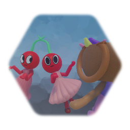 Cheryl and Cherry - Dandy's World OC