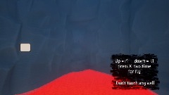 Don't touch any wall