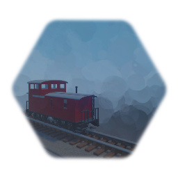 White pass brake-van