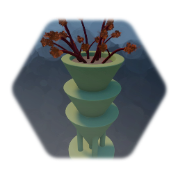 Potted Plant (Crimson)