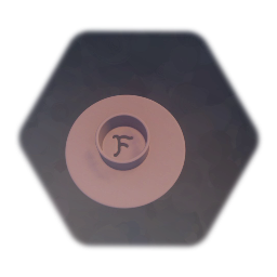 Light Cap 1:F (Alphabet)(For Changing Shape Emitted From Light)