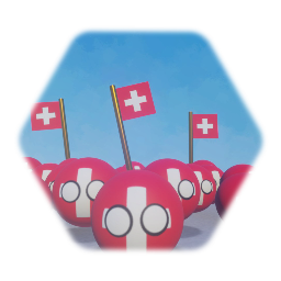 Countryballs - Switzerland