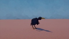 Blackbird (animated / flying)