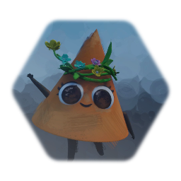 Painterly flower Connie Statue