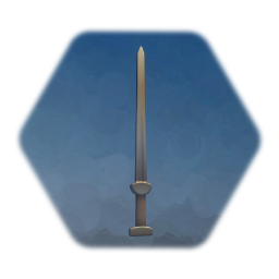 Viking Era Rusty Sword