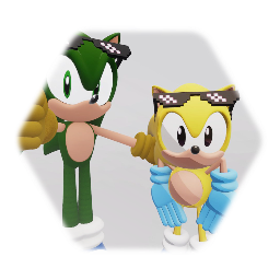 Joyrje and hedgehog gamer