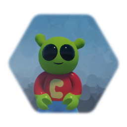 Alien Peacock Plasty Figure