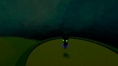 Tiny Kitsu in big house