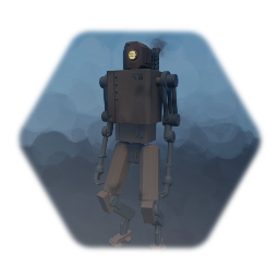 Dieselpunk Robot