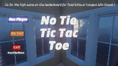 No Tie Tic Tac Toe