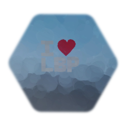 I Heart LBP 3 Sticker