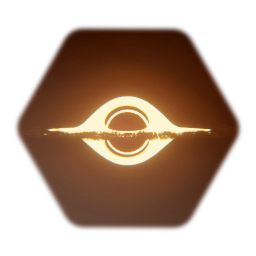 <clue>Super massive </clue><term>BLACK HOLE</term> (Accurate)