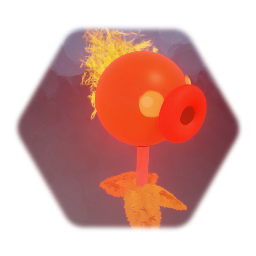 Dispara ervilha de fogo / Fire pea shooter