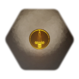 COIN Golden sword