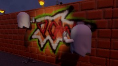 Ghost vandalizing