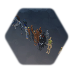 Battle droids - collection