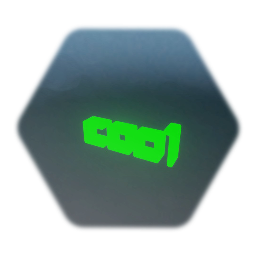 Dope spinning 3d text