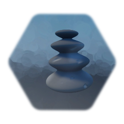 Pebble tower