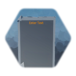 Folded Paper/Poster (3% Thermo)