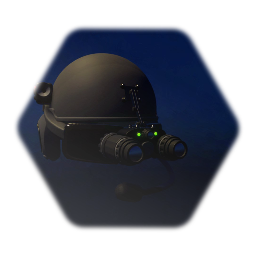 Tactical Helmet: Night Operations.