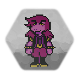 Deltarune - Susie Pixel Art