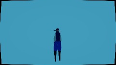 Farmer model and Animation test. Stylistic.
