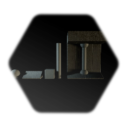 Primitive Shape Concrete Kit