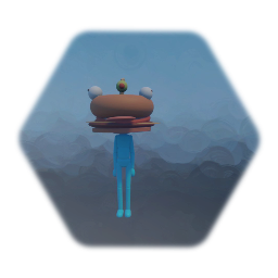 Burger head