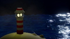 Scenery - lighthouse at night