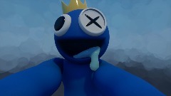 Rainbow friends blue jump