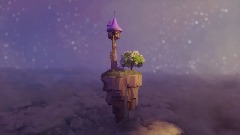 Princess above the clouds