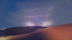 Realistic animated clouds experiment